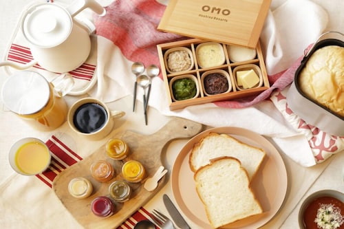 客室内のダイニングエリア