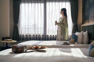 객실 내 금고, 노트북 작업 공간, 암막 커튼, 방음 설비