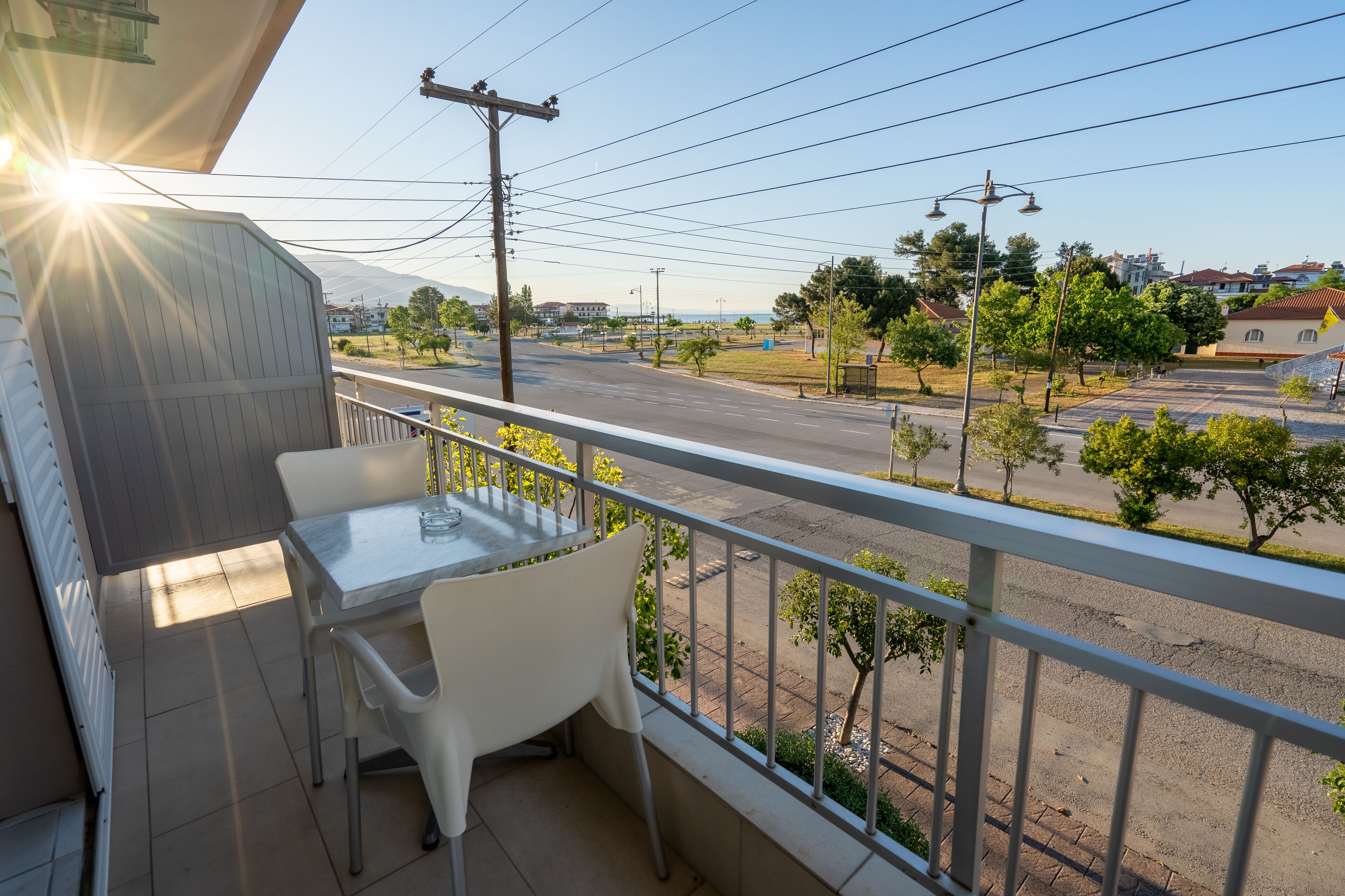 Quarto triplo clássico | Terraço/pátio