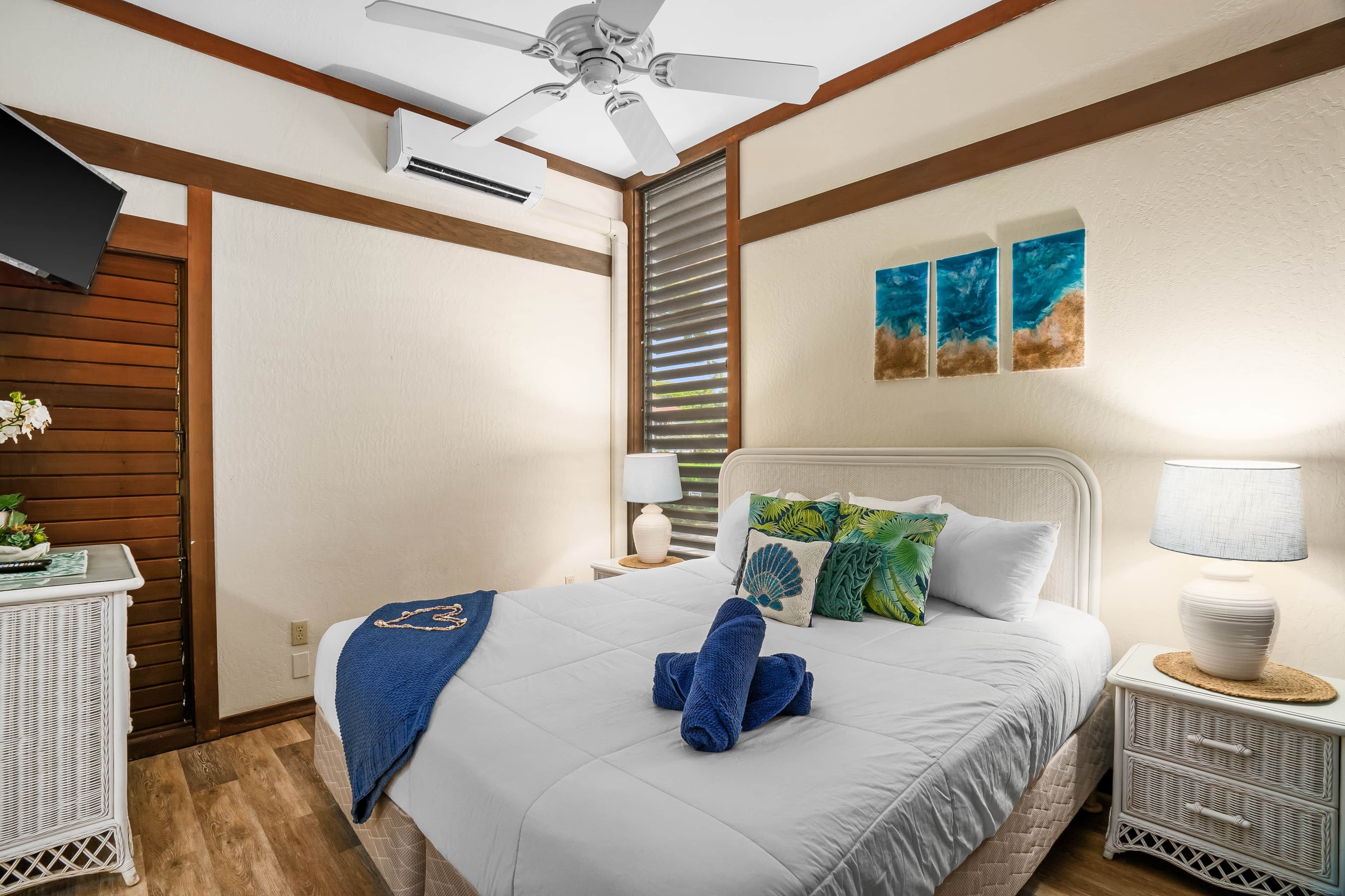 1 chambre, fer et planche à repasser, accès au Wi-Fi (inclus)