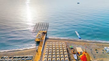 Vista a la playa o el mar
