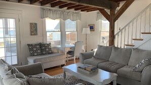 TV, printers - Oceanfront 4-Bedroom Cottage in Saco's Ferry Beach - Perfect for 8 Guests! (Saco)