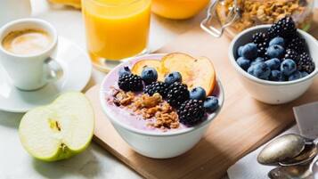 Colazione a buffet inclusa, servita tutte le mattine