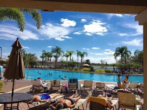 Outdoor pool - Beautiful & Updated, 9 Beds, Heated Pool (Orlando)