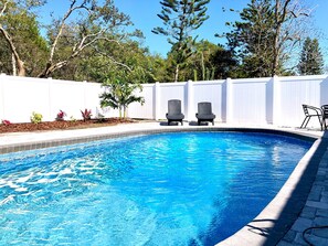 Outdoor pool - Modern Florida Ranch Home 2 Miles From Universal (Orlando)