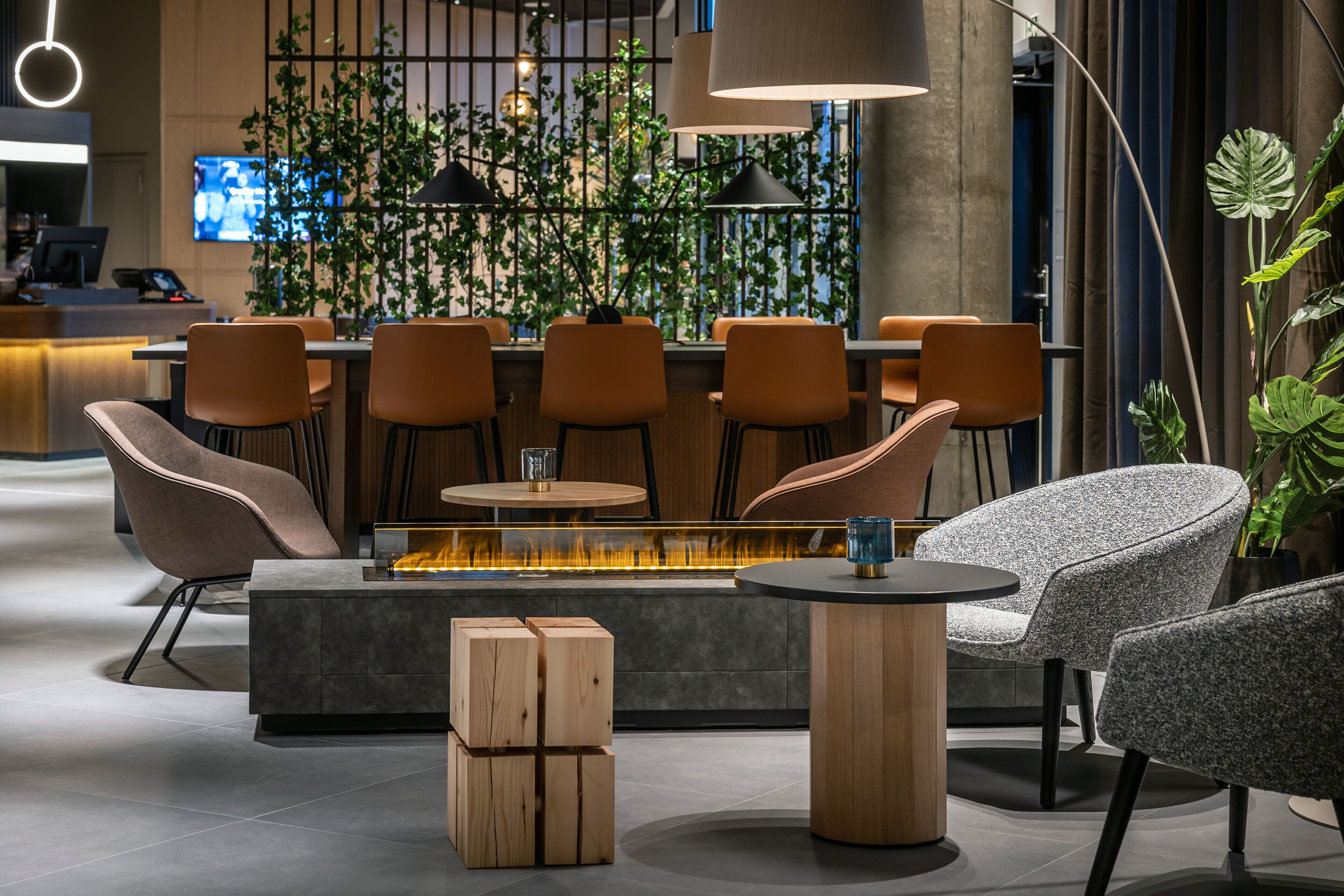 Sitzecke in der Lobby