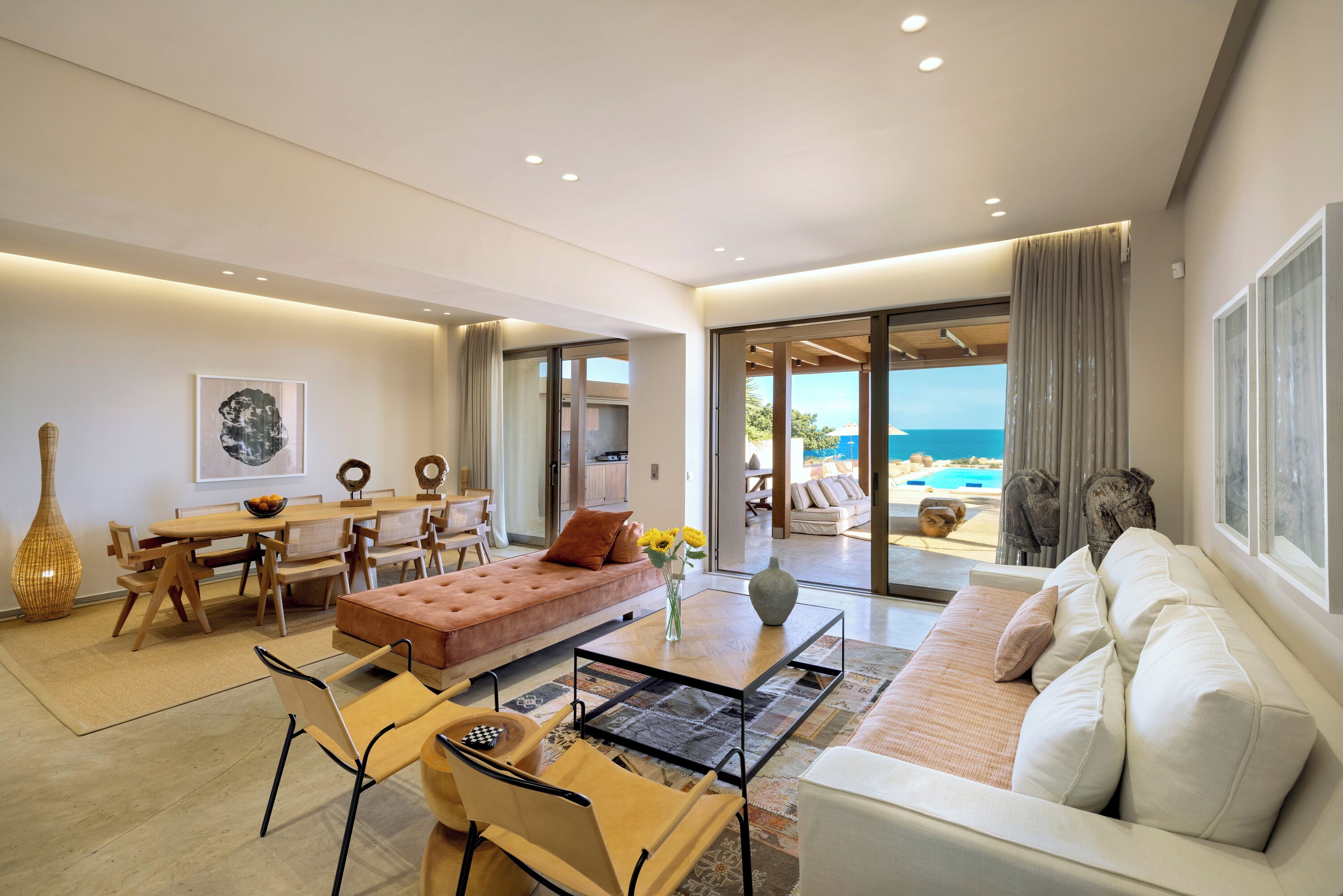 Smart-tv och eldstad