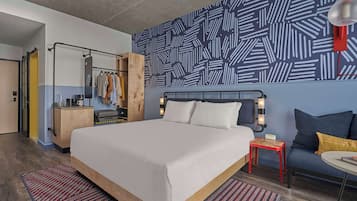 1 dormitorio, ropa de cama hipoalergénica, minibar y caja fuerte