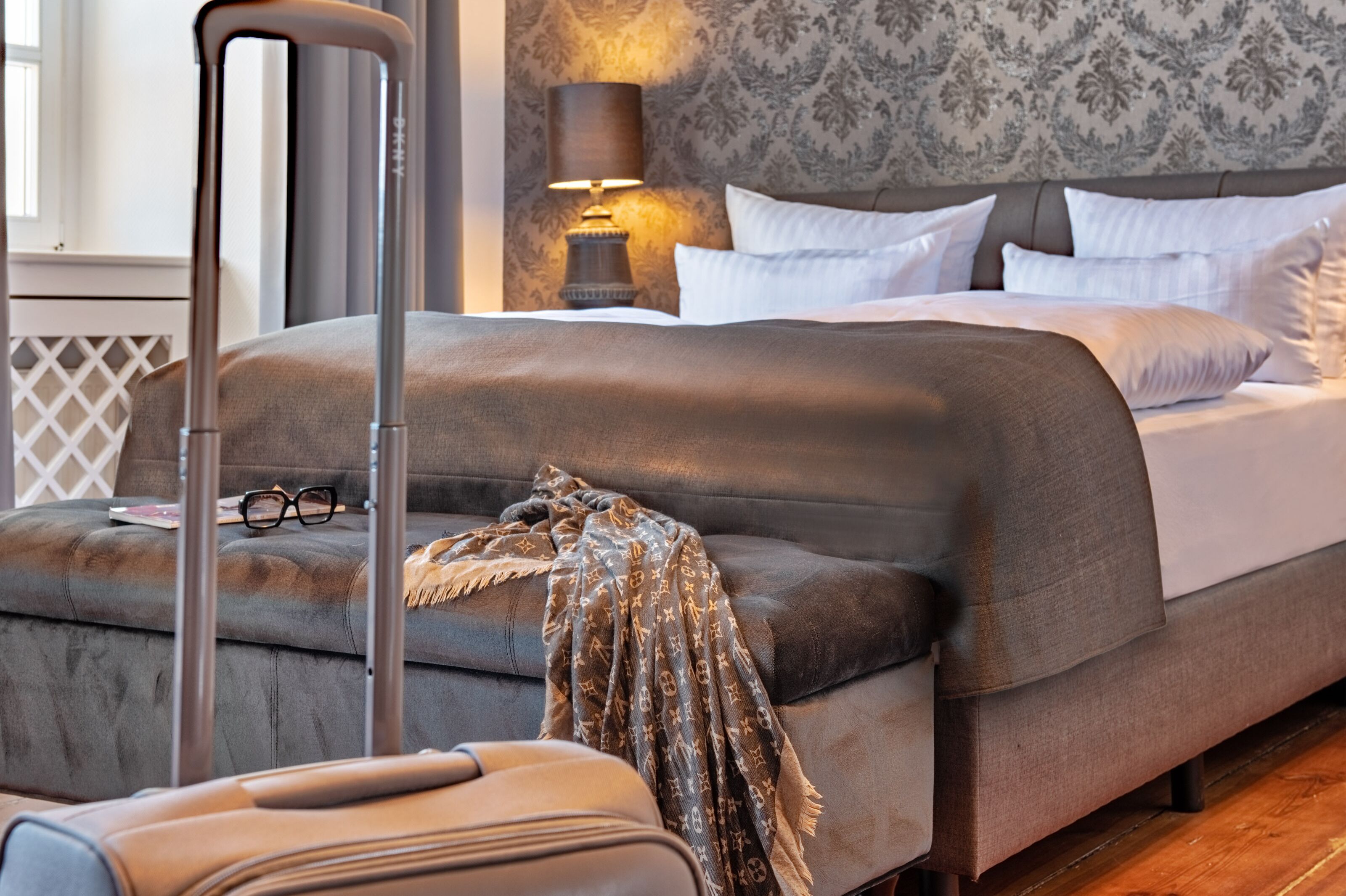 Deluxe Double Room | Desk, iron/ironing board, free WiFi