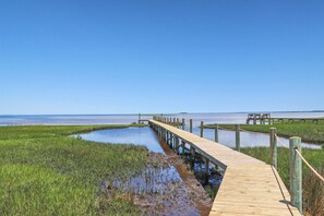 Property grounds - Bay Front Cape San Blas RV Site ~ Bay Destiny Lot 3 (Cape San Blas)