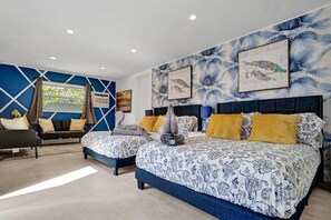 4 bedrooms, desk, iron/ironing board, free WiFi