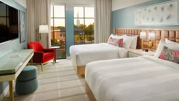 In-room safe, desk, laptop workspace, iron/ironing board