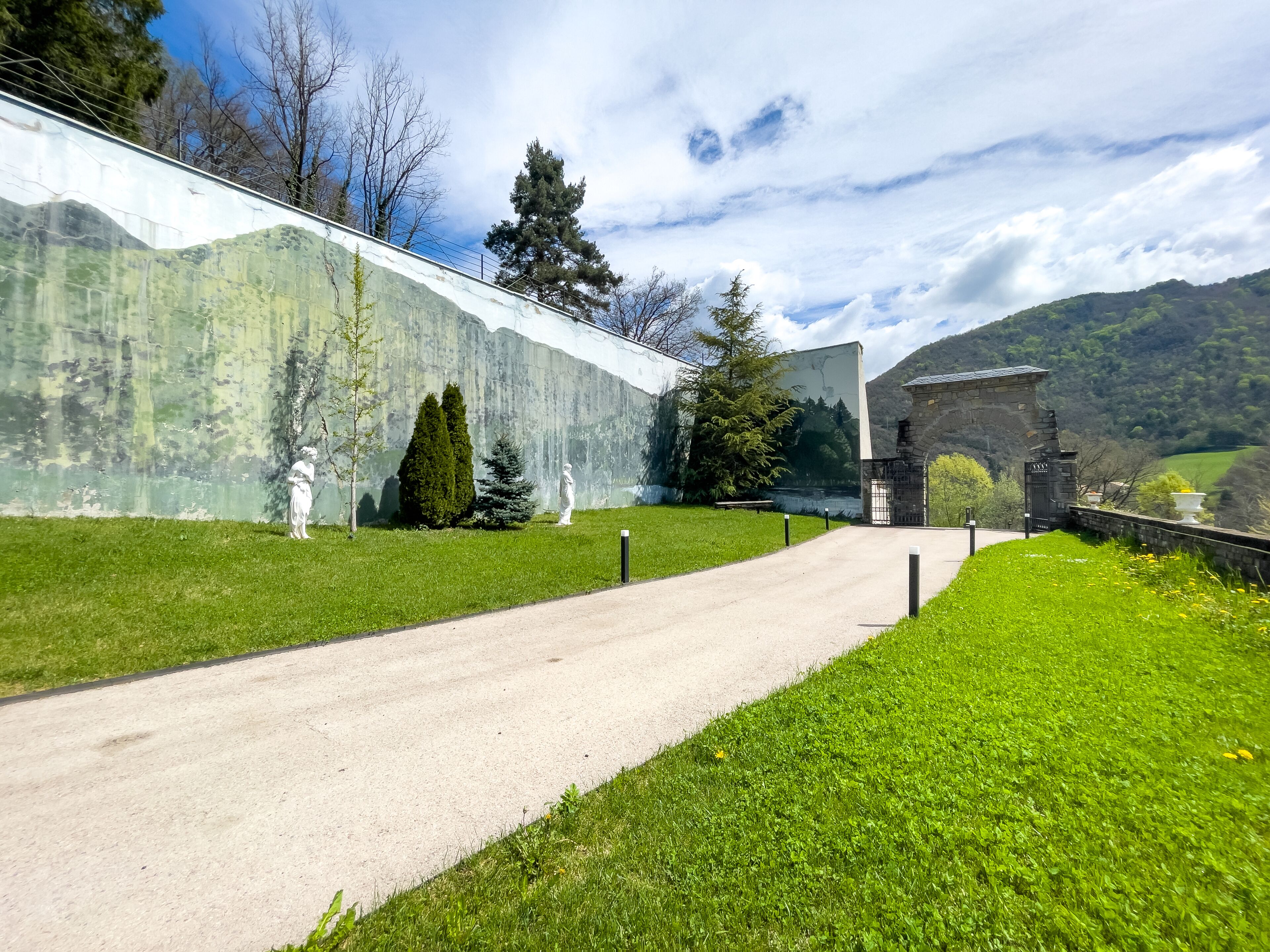 Entrada da propriedade