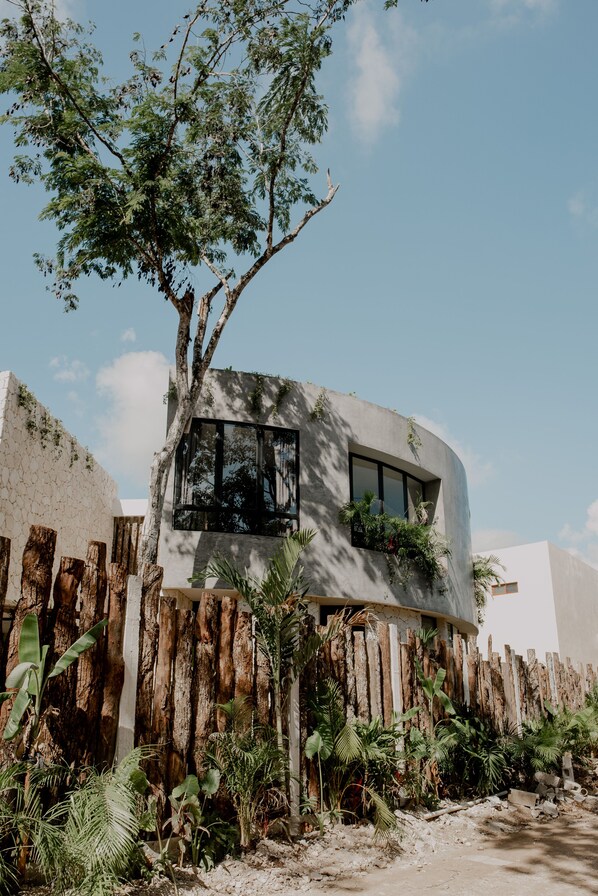 Exterior - Round Jungle Boho Villa /Private Pool/ 100Mbs (Tulum)