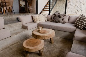 Smart TV - Round Jungle Boho Villa /Private Pool/ 100Mbs (Tulum)