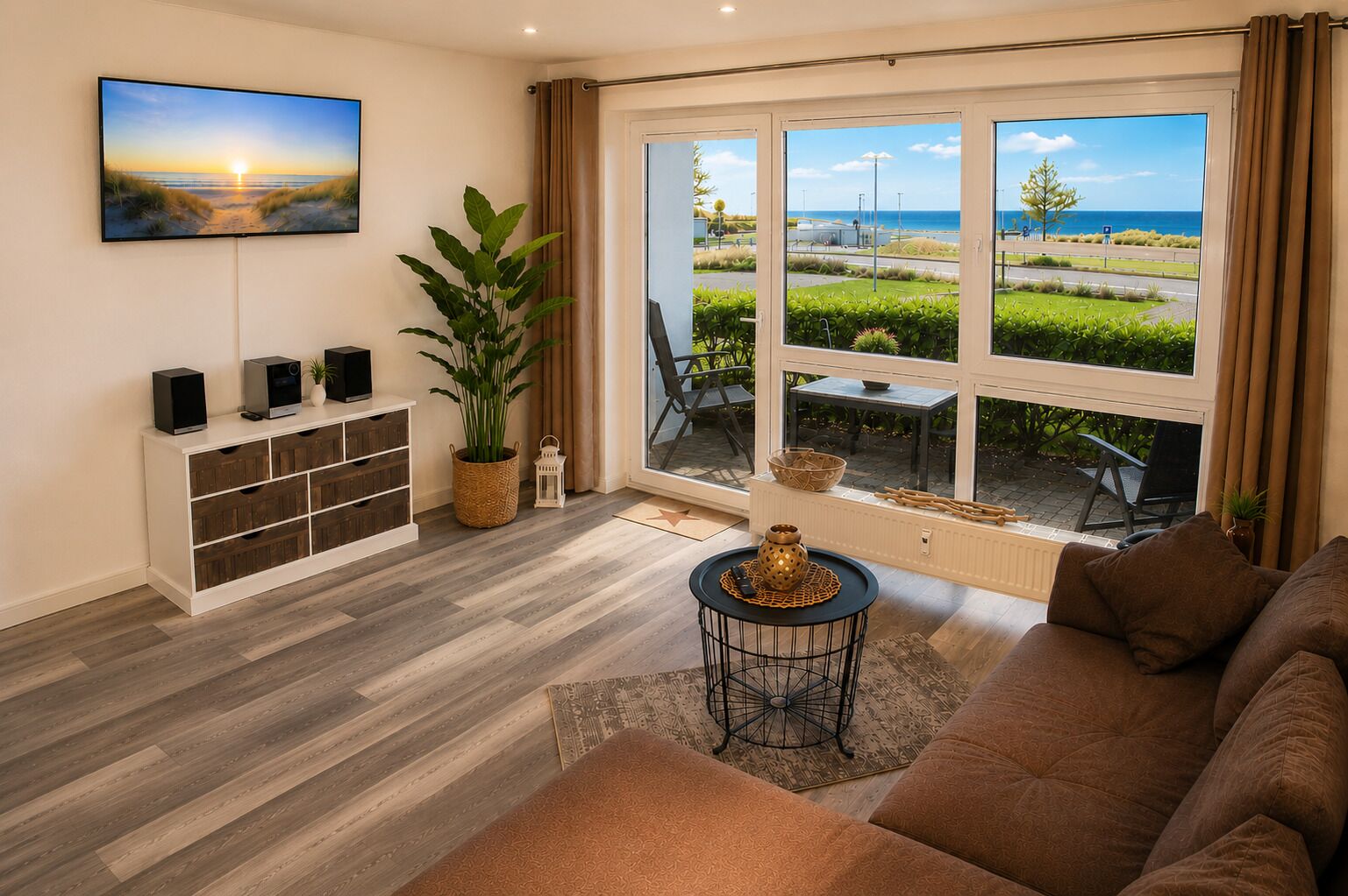 Smart TV, video games, DVD player, table tennis