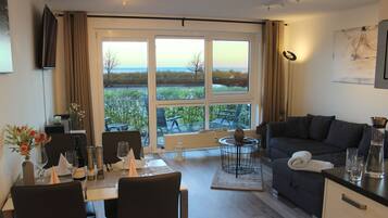 Smart TV, video games, DVD player, table tennis