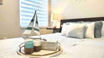 4 soveværelser, skrivebord, strygejern/strygebræt, gratis Wi-Fi