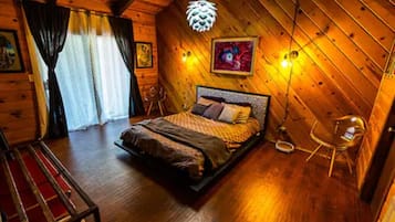 3 slaapkamers, een bureau, een strijkplank/strijkijzer, gratis wifi