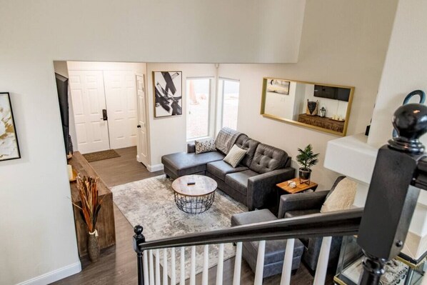 TV connectée, cheminée