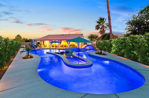 LAZY RIVER, Water slide, Arcade, Race track &Games, Playground