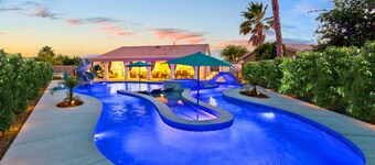 LAZY RIVER, Water slide, Arcade, Race track &Games, Playground