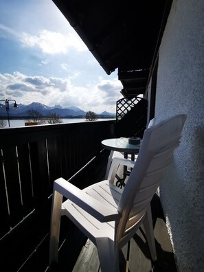 Outdoor dining - Cozy apartment on the promenade (Füssen)