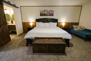 3 chambres, coffres-forts dans les chambres, bureau