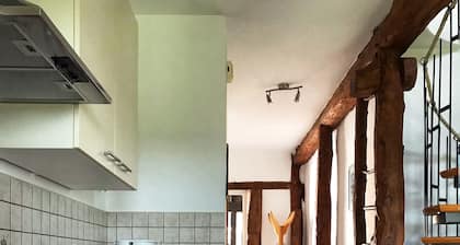Upper floor apartment with a view