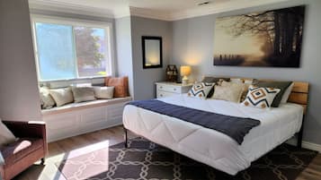 2 chambres, fer et planche à repasser, Wi-Fi, draps fournis