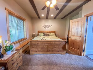 5 bedrooms, iron/ironing board, travel cot, WiFi