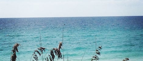 Beach nearby, sun-loungers, beach towels