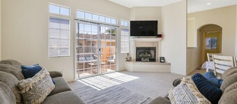 Dog-friendly home near beach with fireplace, grill, yard, & W/D