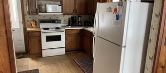 Lake Cottage with Great View and 100' Beachfront; Pontoon boat available.