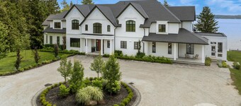 Magazine worthy 8 bed 7 bath cottage on Lake Simcoe! South Exposure!