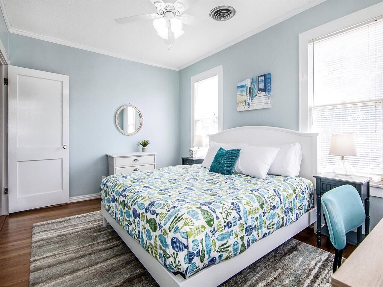 3 bedrooms, desk, iron/ironing board, WiFi