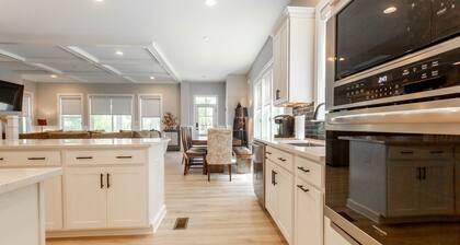 Dog Friendly Downtown Rehoboth Beach Brand New Home w/ Private Pool & Rec Room