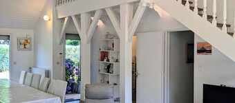 Calme espace et modernité maison 12 pers jardin 2000m² parkings fibre prox plage