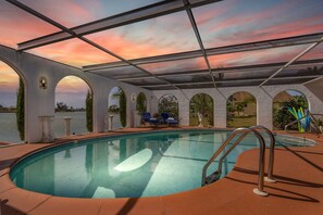 Beheizter Pool