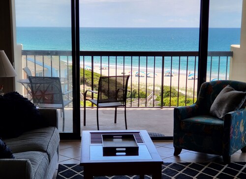 5th Floor View of Beach and Ocean- Full condo- 2 pools-