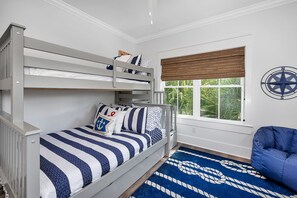 4 bedrooms, iron/ironing board, travel cot, free WiFi