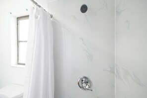 Hair dryer, towels