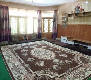 Sitteområde i lobbyen