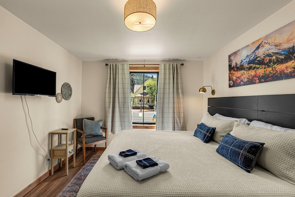 1 chambre, fer et planche à repasser, Wi-Fi gratuit, draps fournis