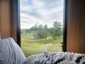 1 bedroom, bed sheets - Tiny Inja 2 by Tiny Away (East Kurrajong)
