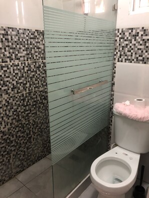 Combined shower/tub