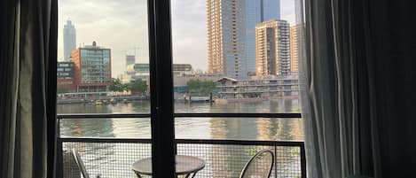 Hypo-allergenic bedding, free minibar, in-room safe