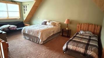 2 bedrooms, bed sheets