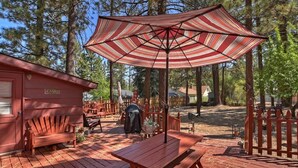 Ferienhaus, Mehrere Betten (014 - The Red House) | Speisen im Freien