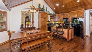 House, Multiple Beds (035 - Safe Haven) | Private kitchen | Fridge, dishwasher, paper towels - 035 - Safe Haven (Big Bear Lake)